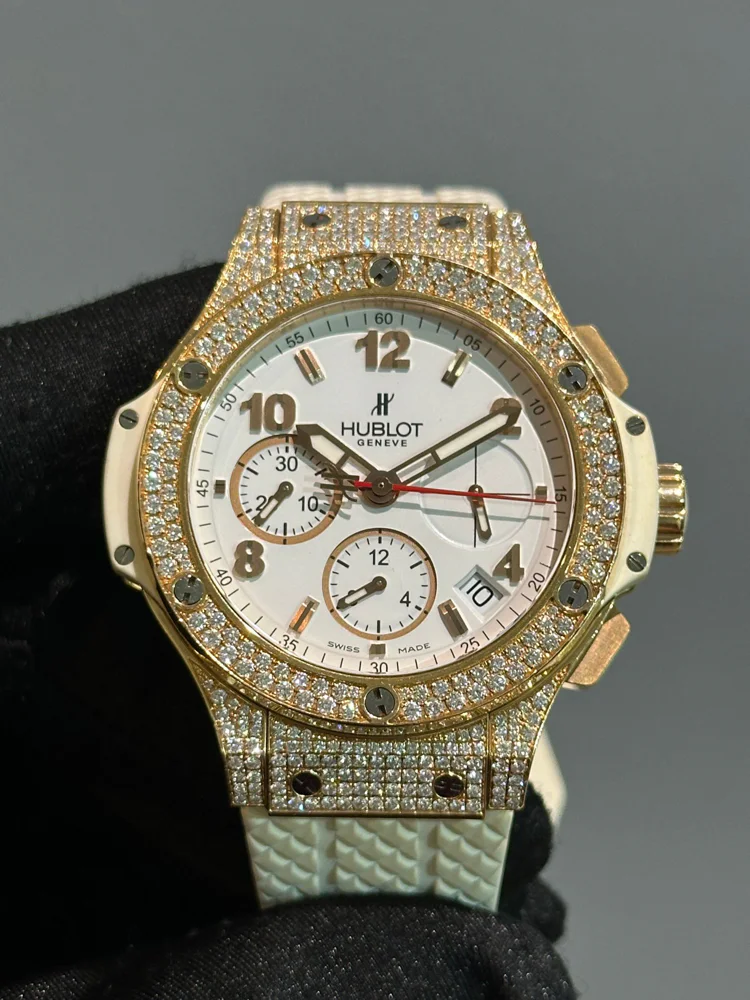 Hublot Big Bang 41 mm  Porto Cervo Pave Diamonds 341.PE.230.RW.174